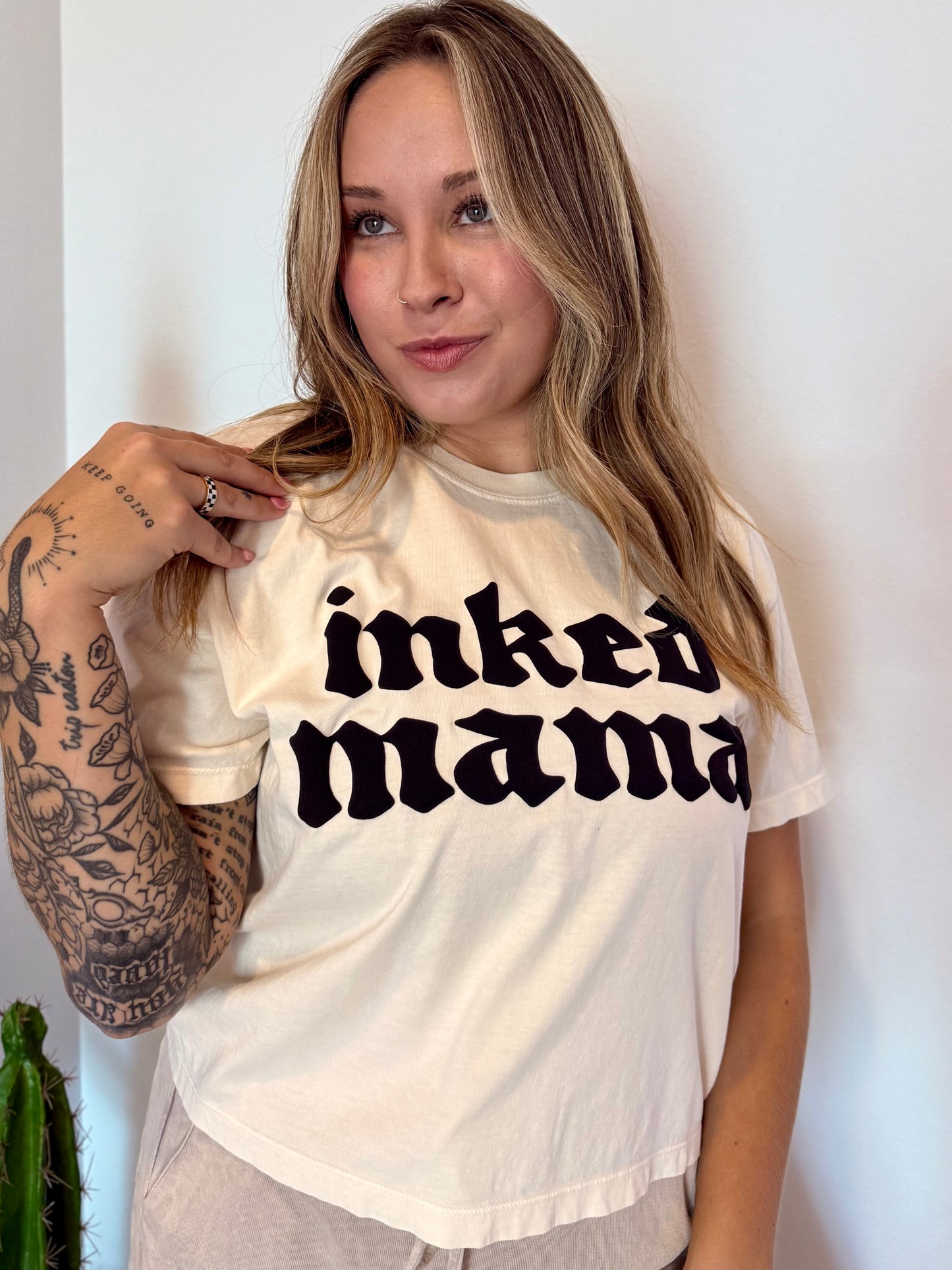 the INKED MAMA tee