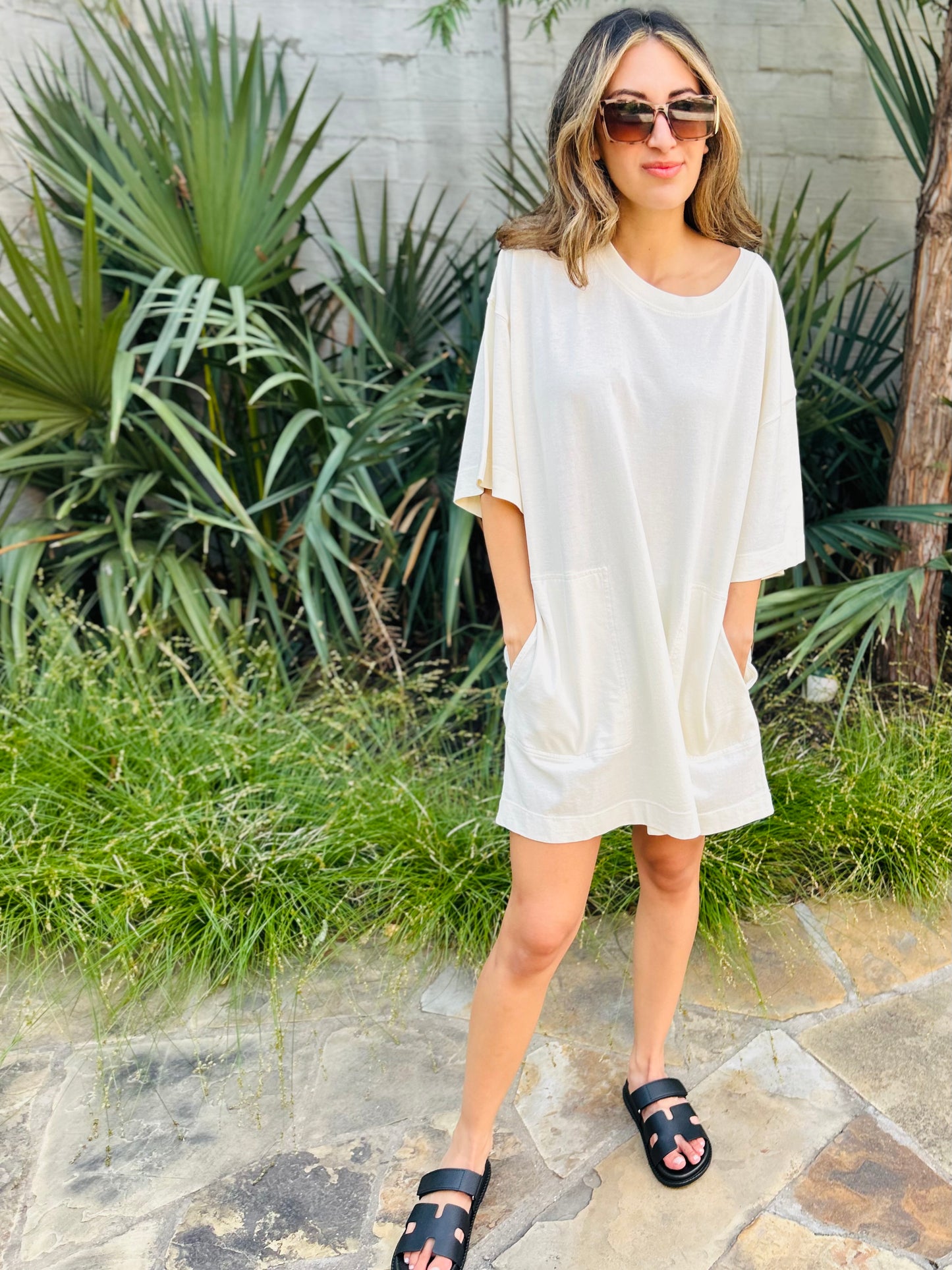 White Sands T-Shirt Dress