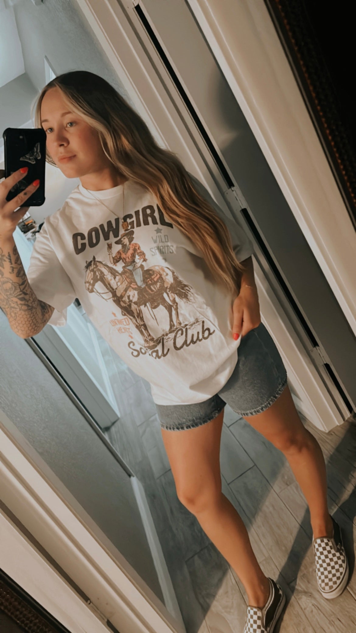 the Cowgirl Social Tee