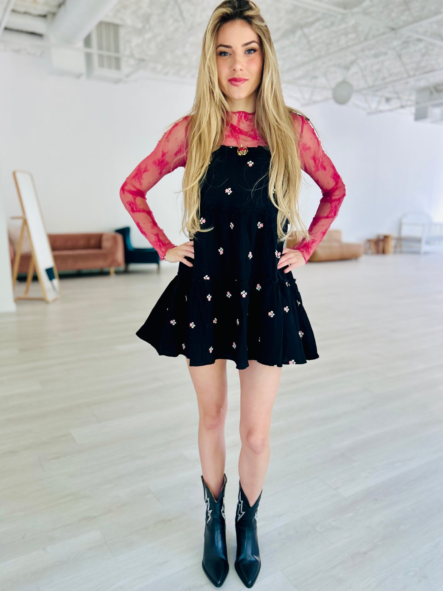 Rosey Babe Mini Dress