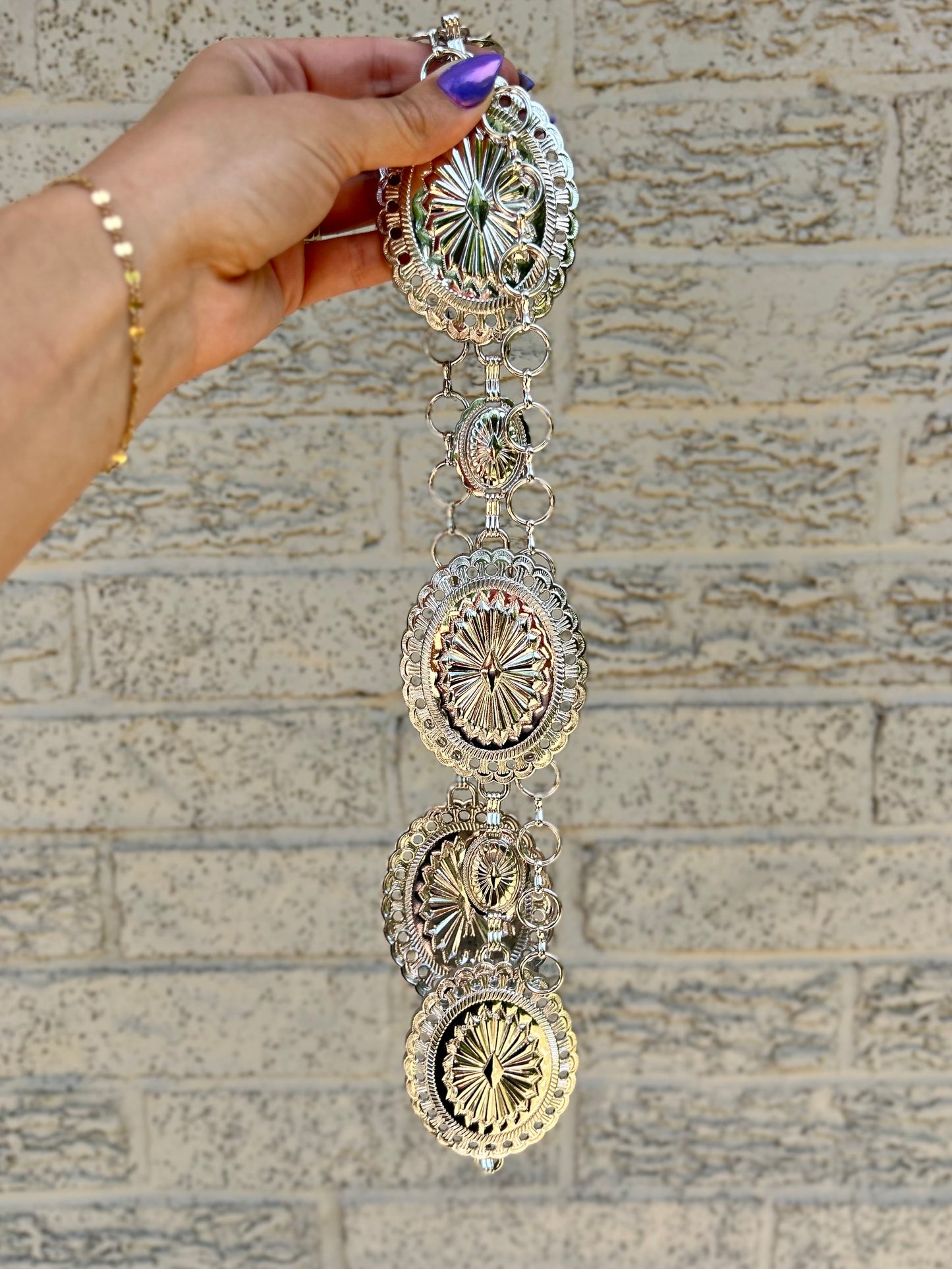 Concho Chain Belt