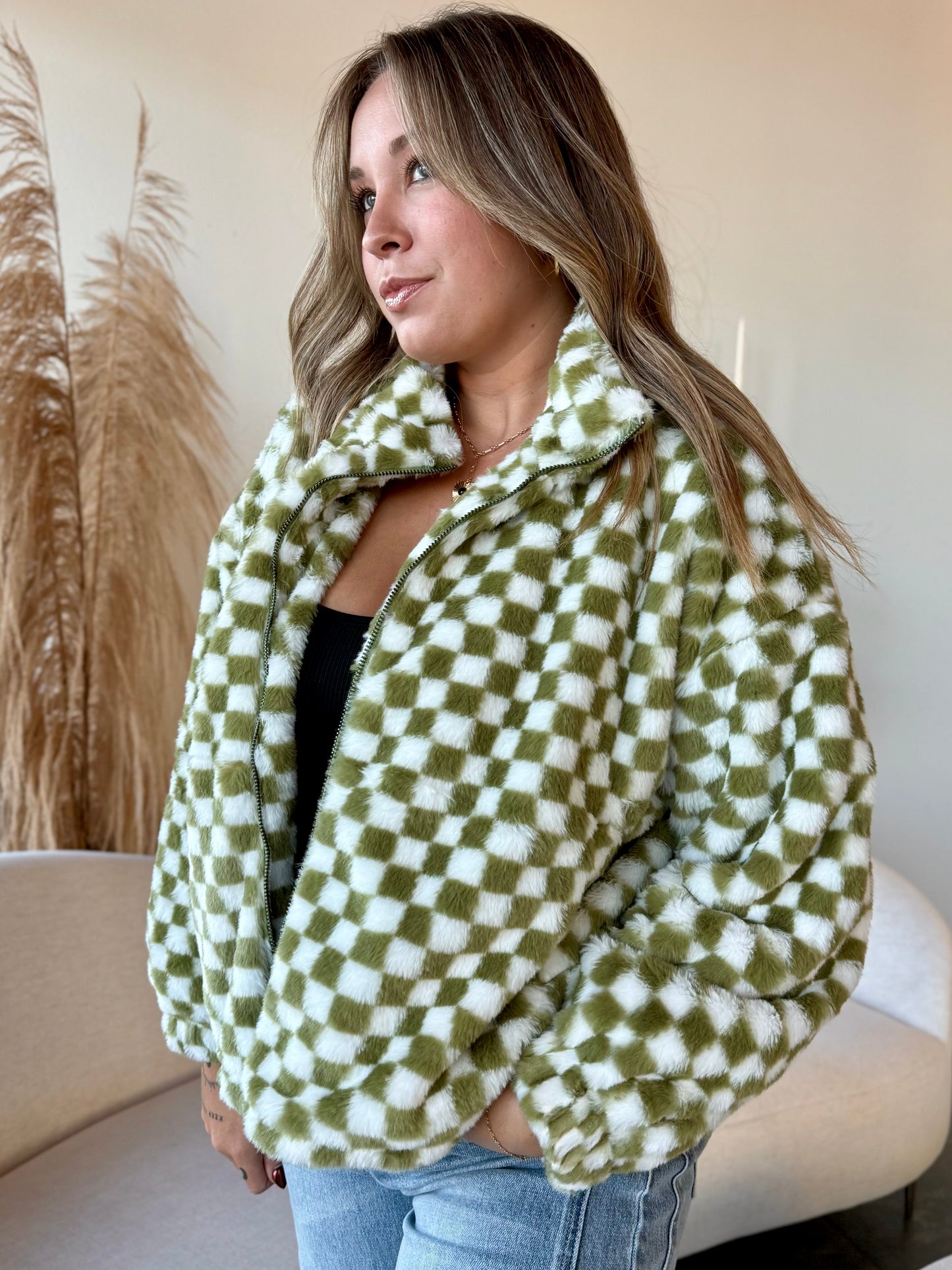 Checker Babe Jacket