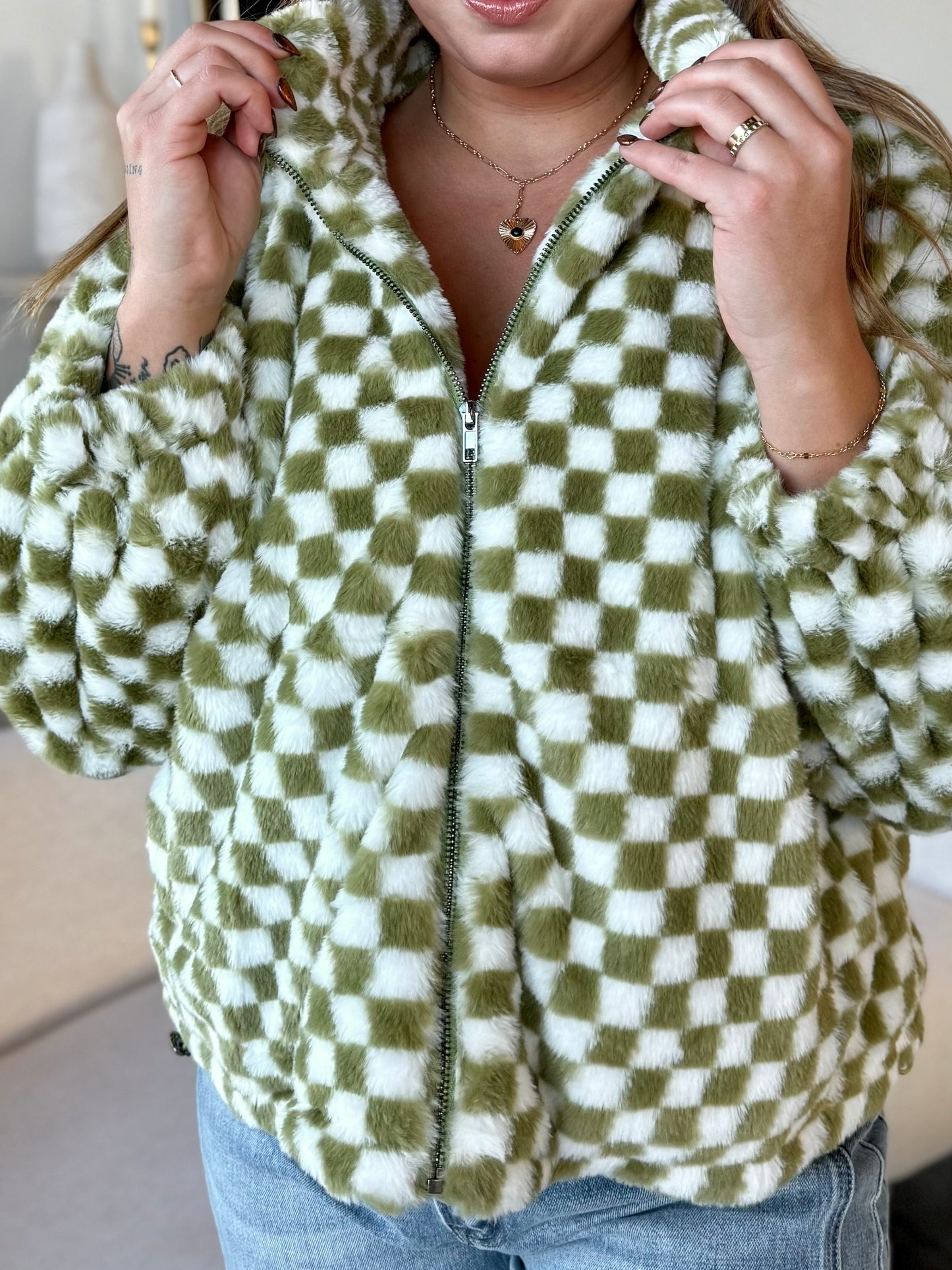 Checker Babe Jacket
