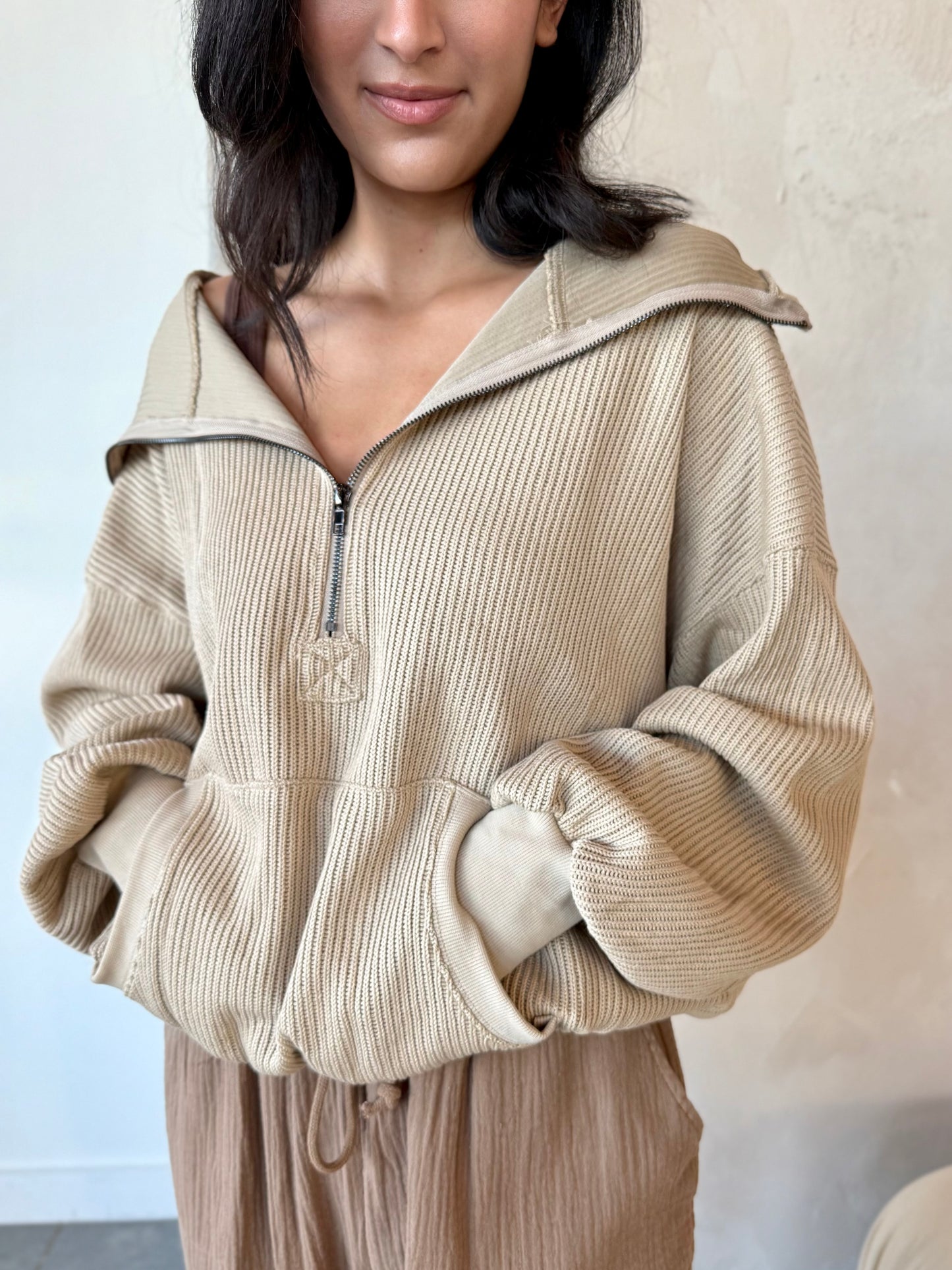 Beige Beauty Hoodie