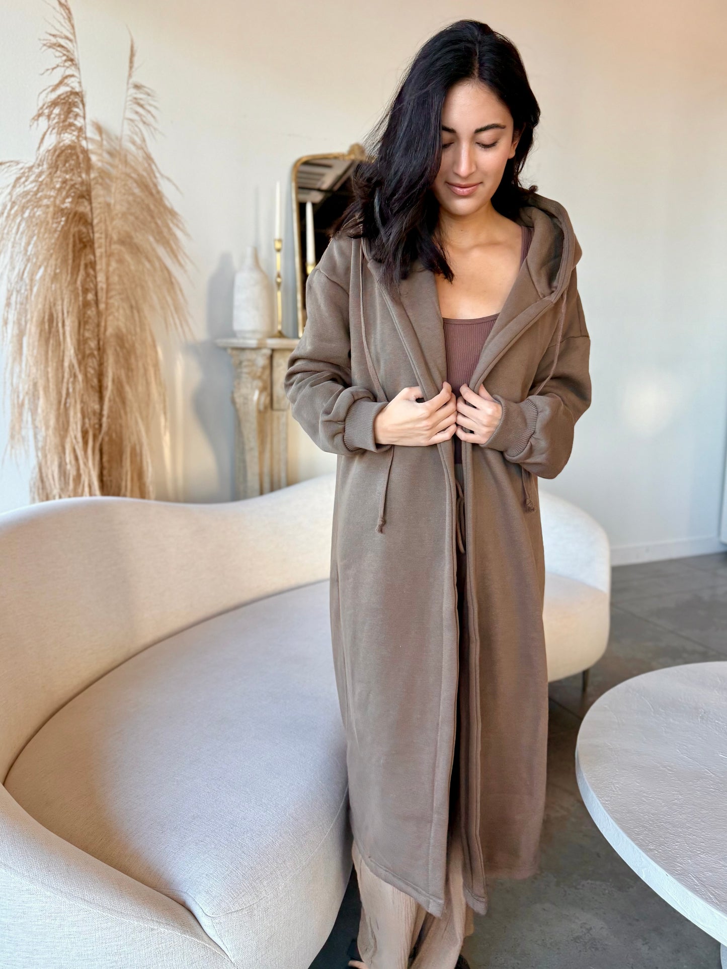 Cuddle Me Cozy Sweatshirt Cardigan