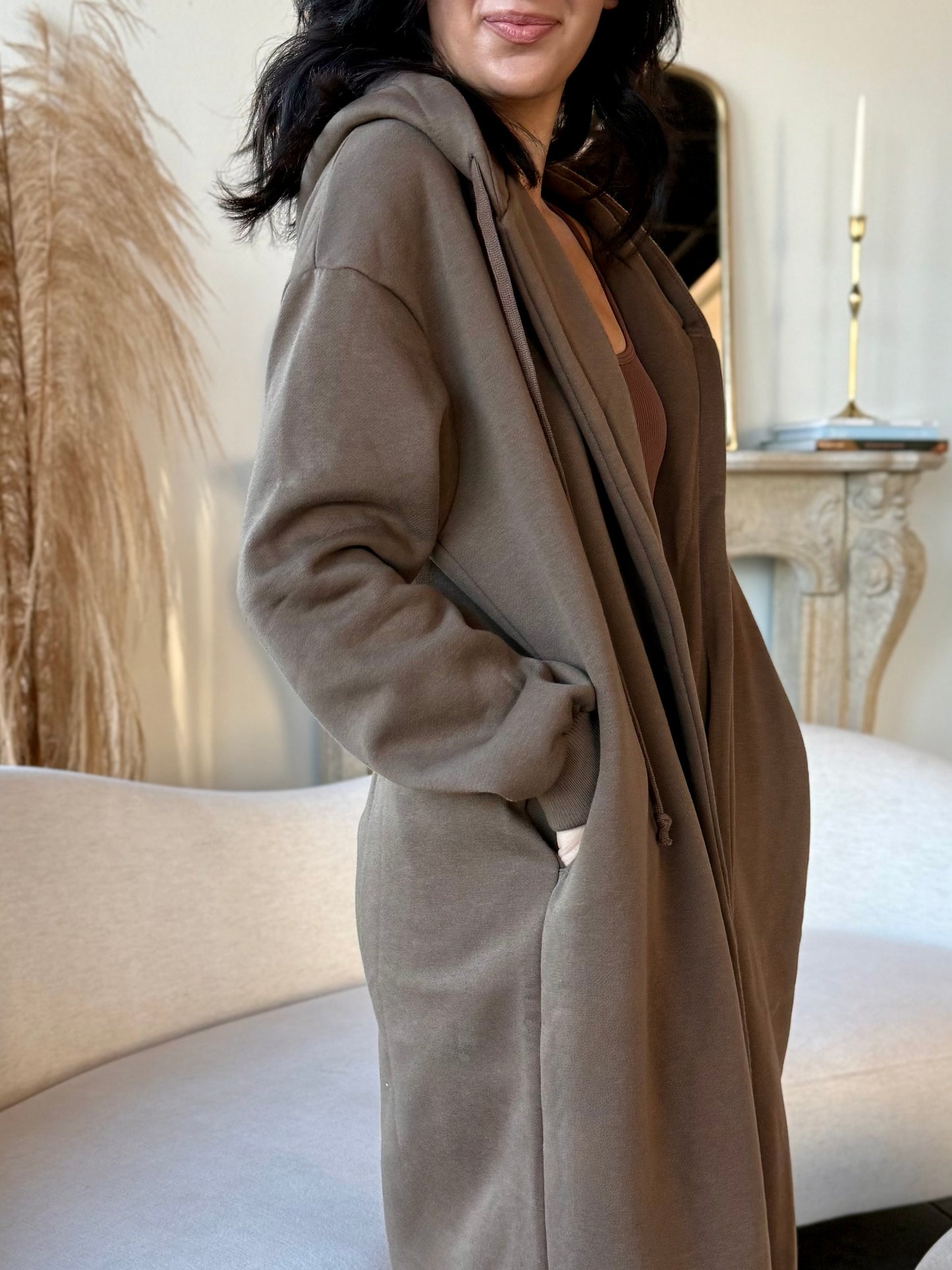 Cuddle Me Cozy Sweatshirt Cardigan