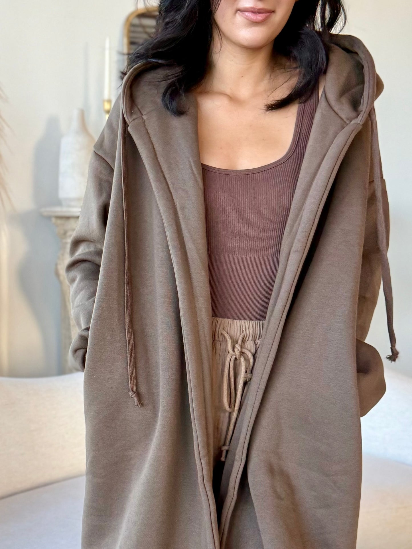 Cuddle Me Cozy Sweatshirt Cardigan