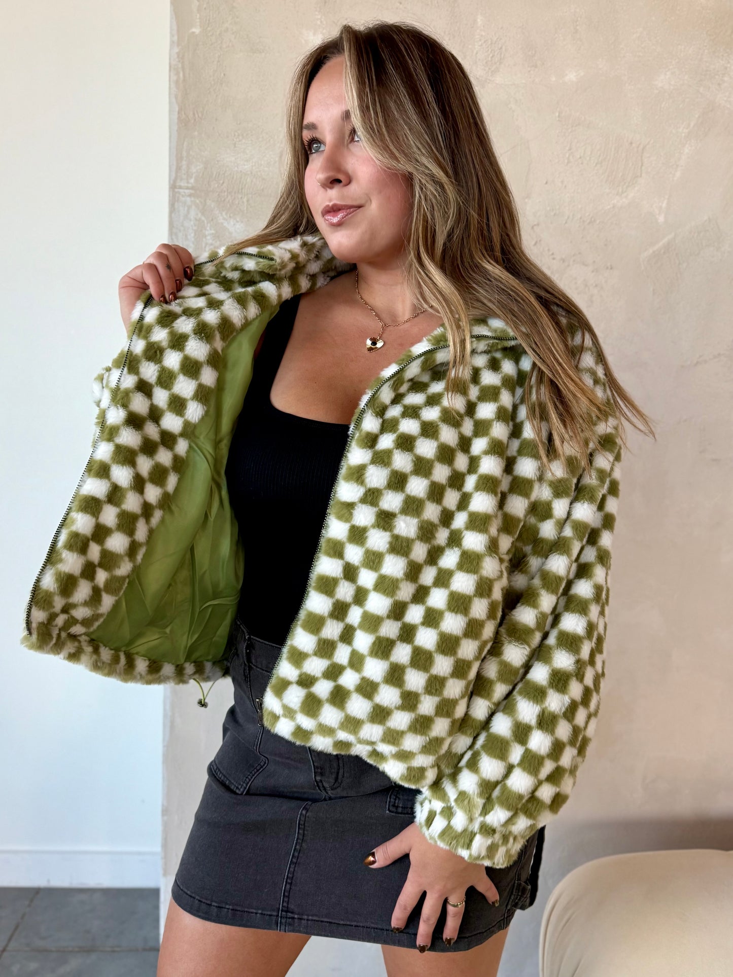 Checker Babe Jacket