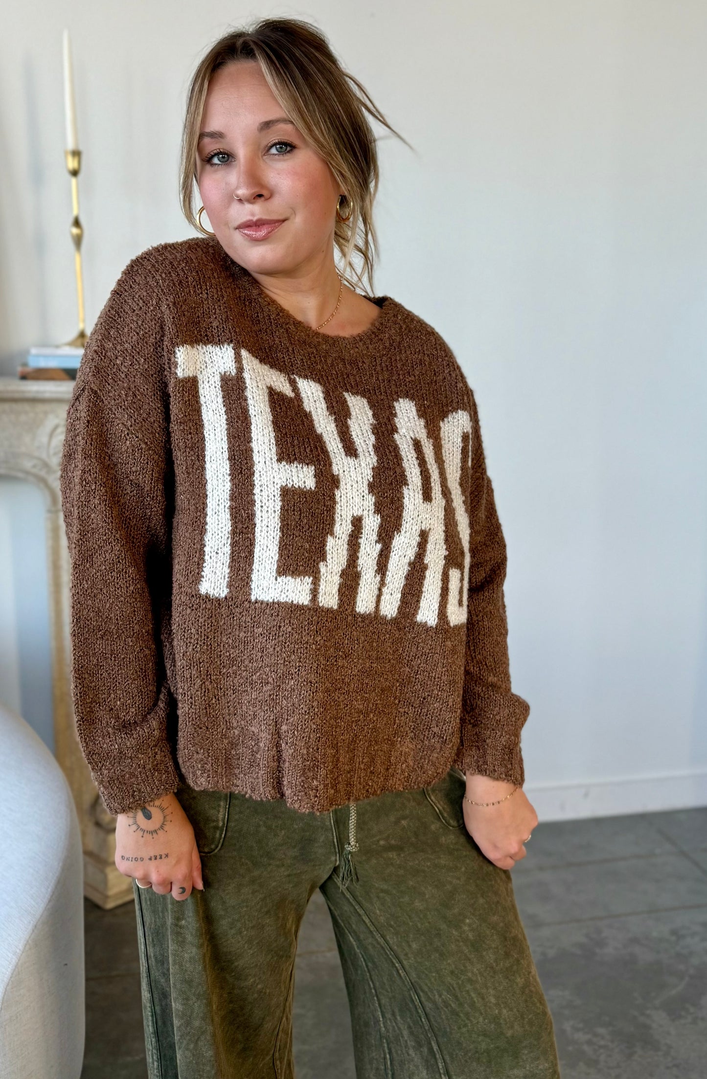 TEXAS Knit Sweater