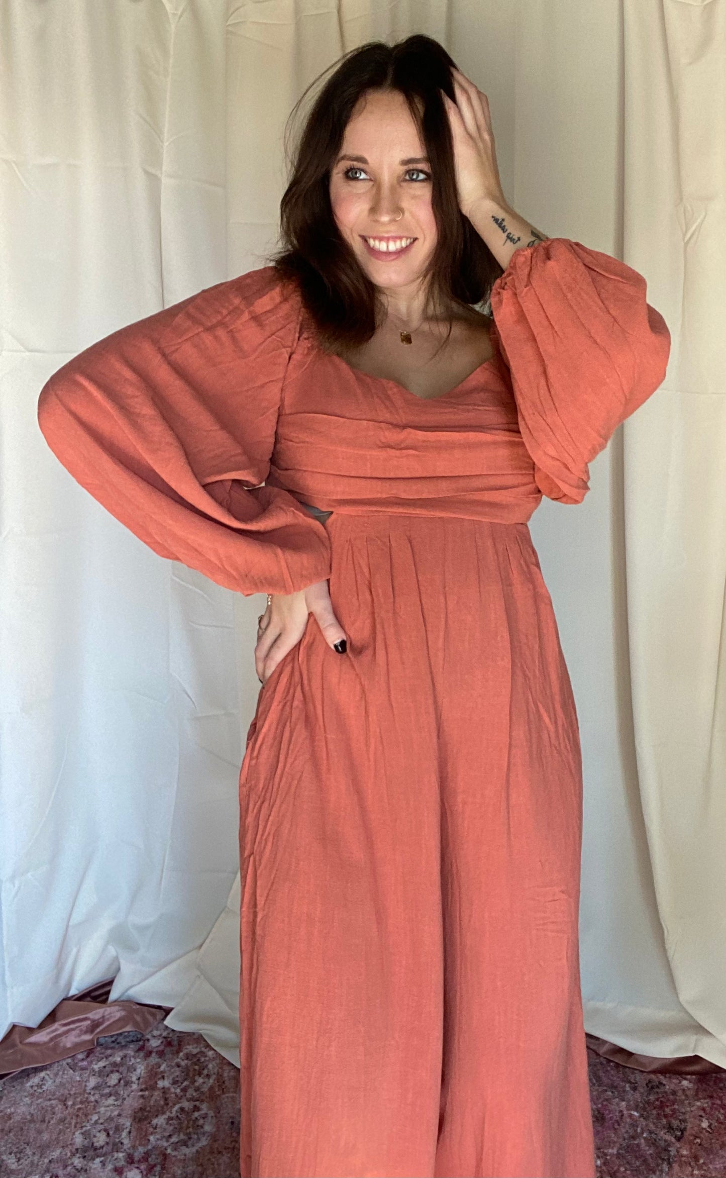 Boho Wide Leg Jumpsuit