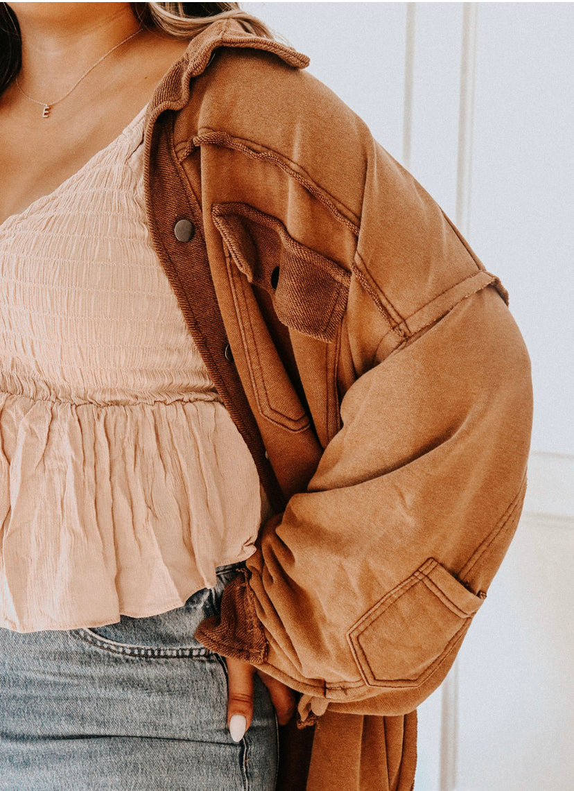 POL Clothing Longline Jacket