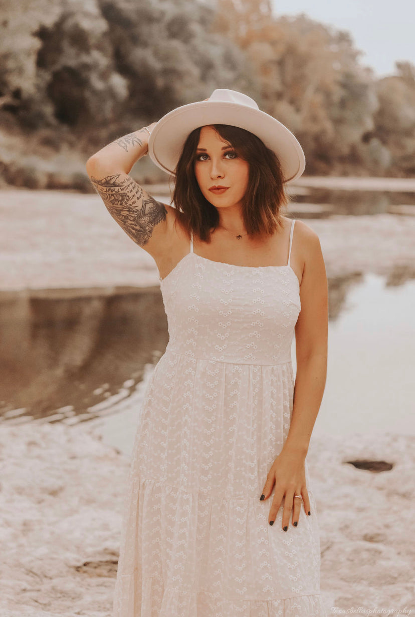 Wide Brim Western Fedora