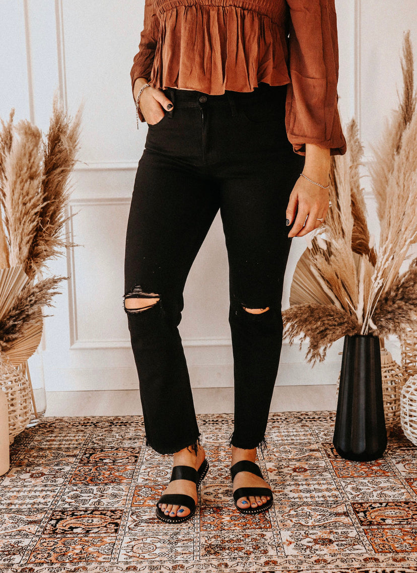 HIGH RISE Straight Jean