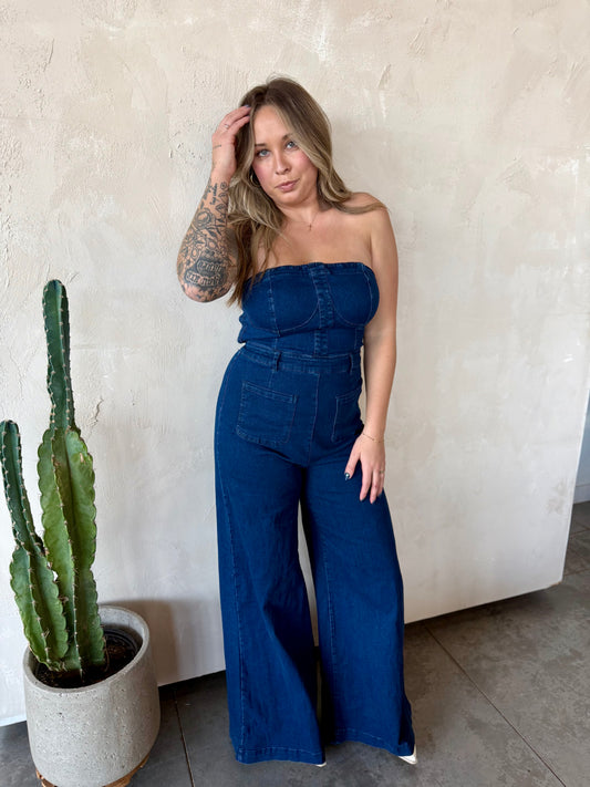 Fireside Flare Jumpsuit