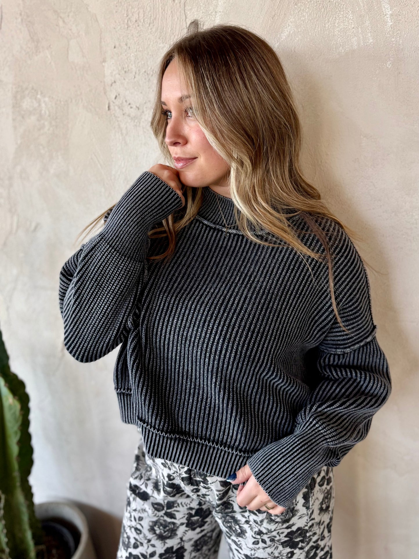 Black Coffee, No Sugar Sweater