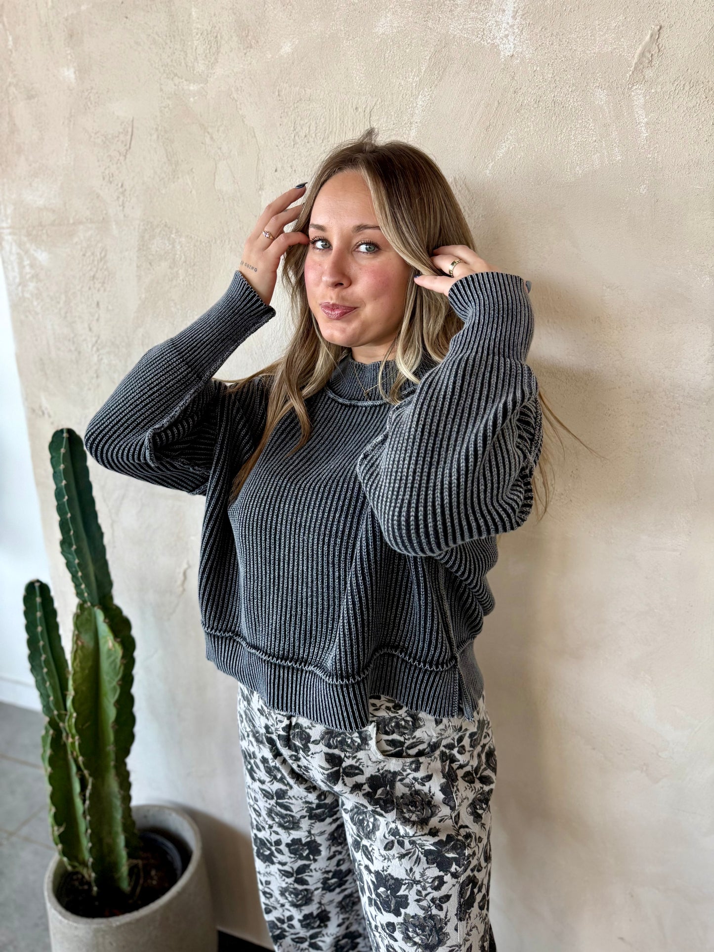 Black Coffee, No Sugar Sweater