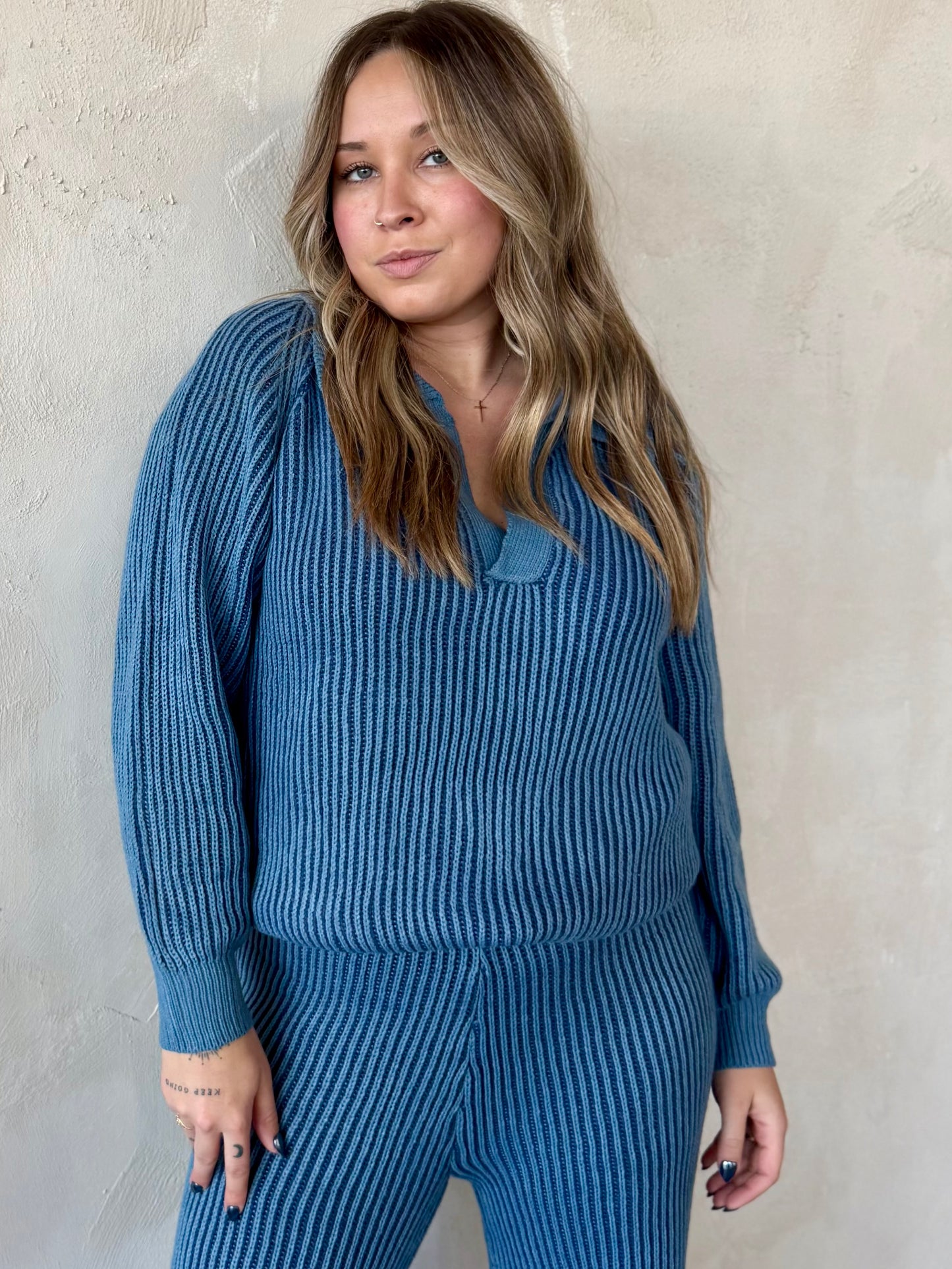 Blue Hour Sweater Top
