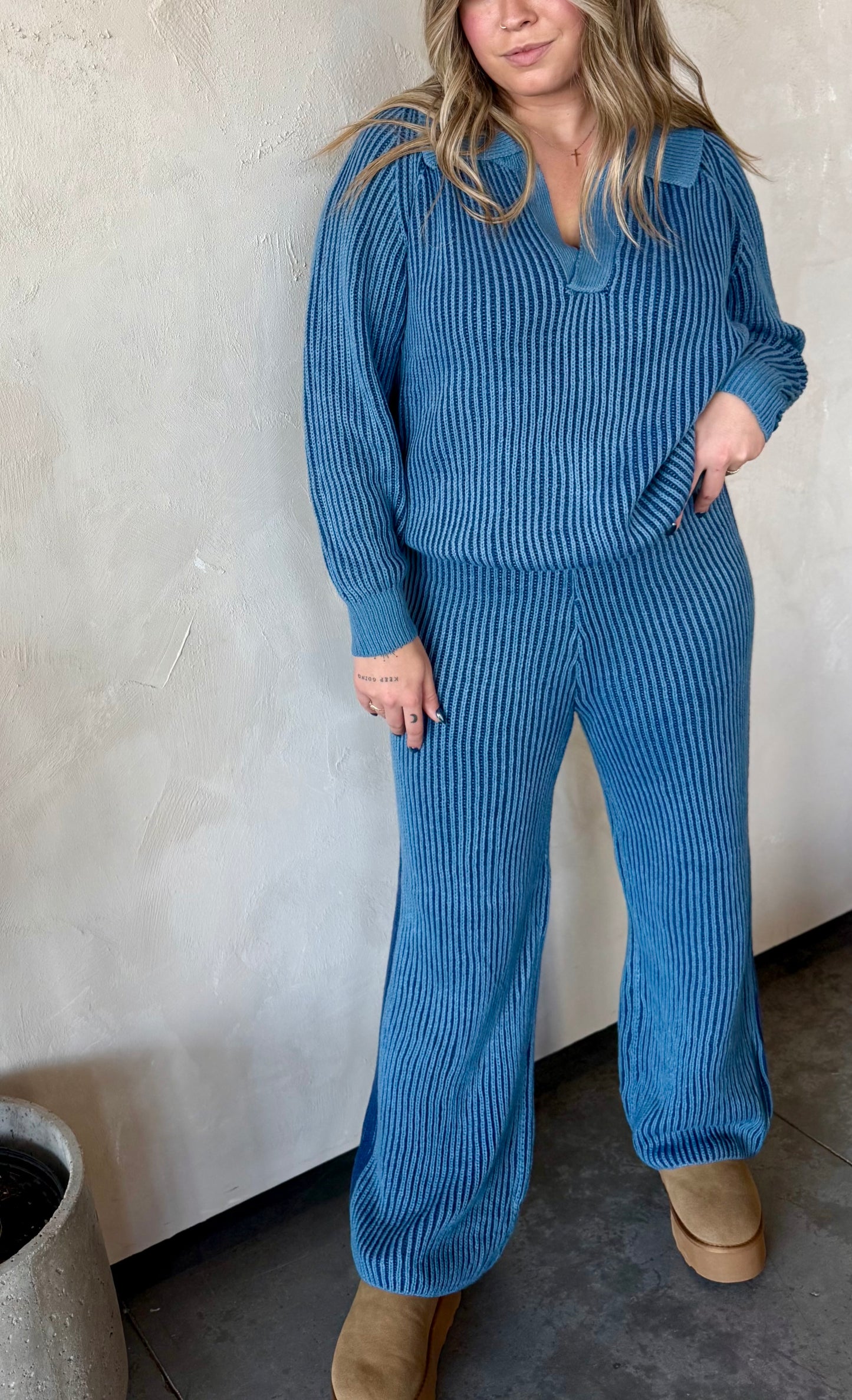 Blue Hour Sweater Pants