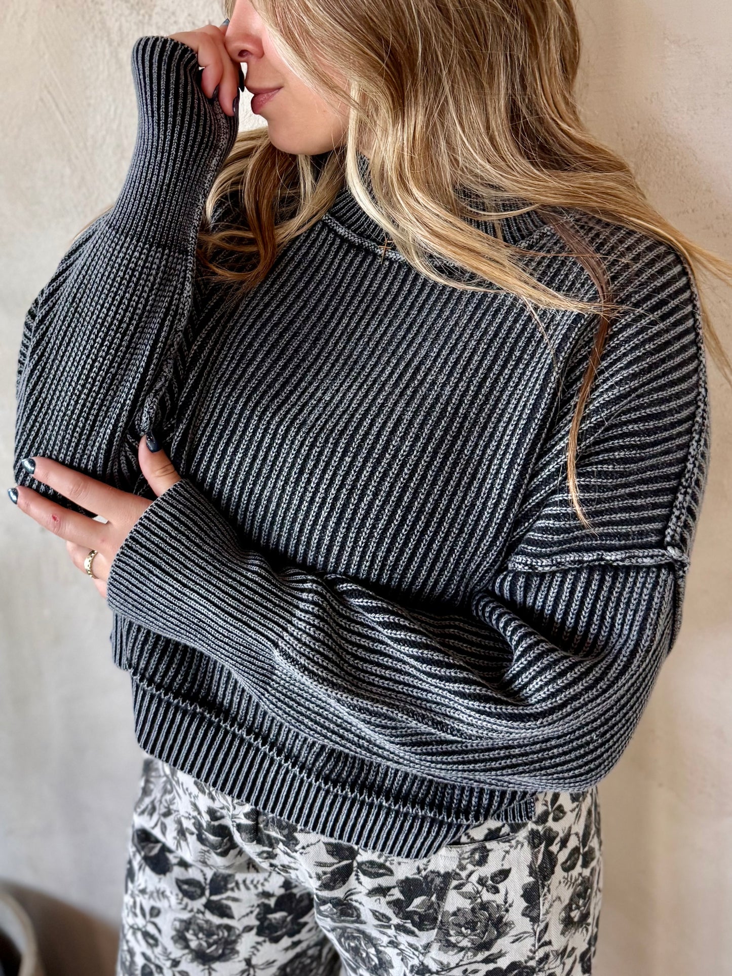 Black Coffee, No Sugar Sweater