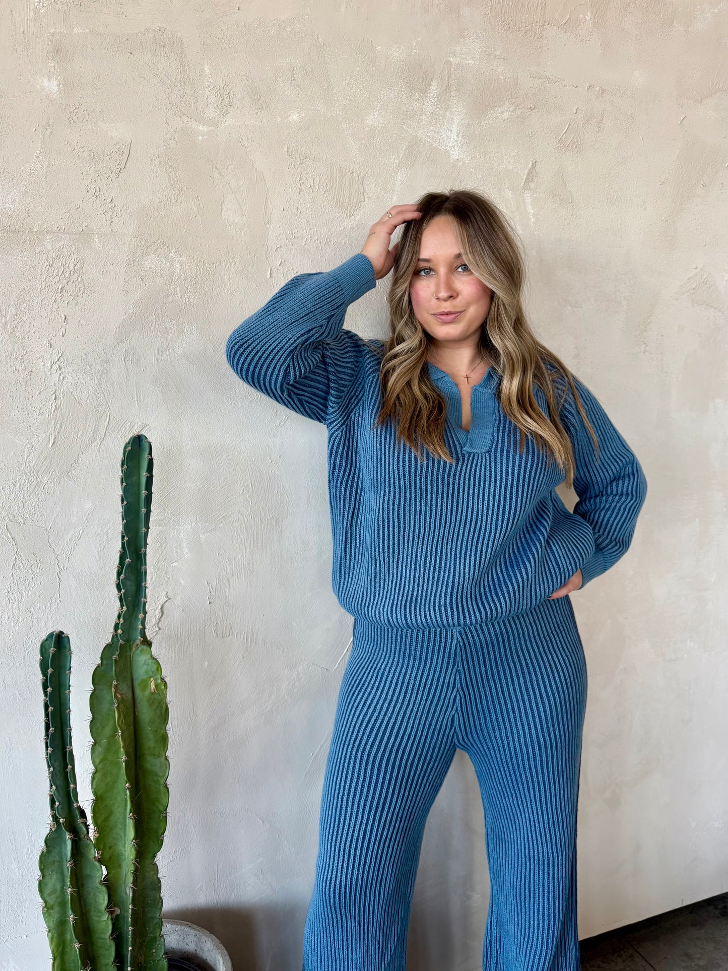 Blue Hour Sweater Pants
