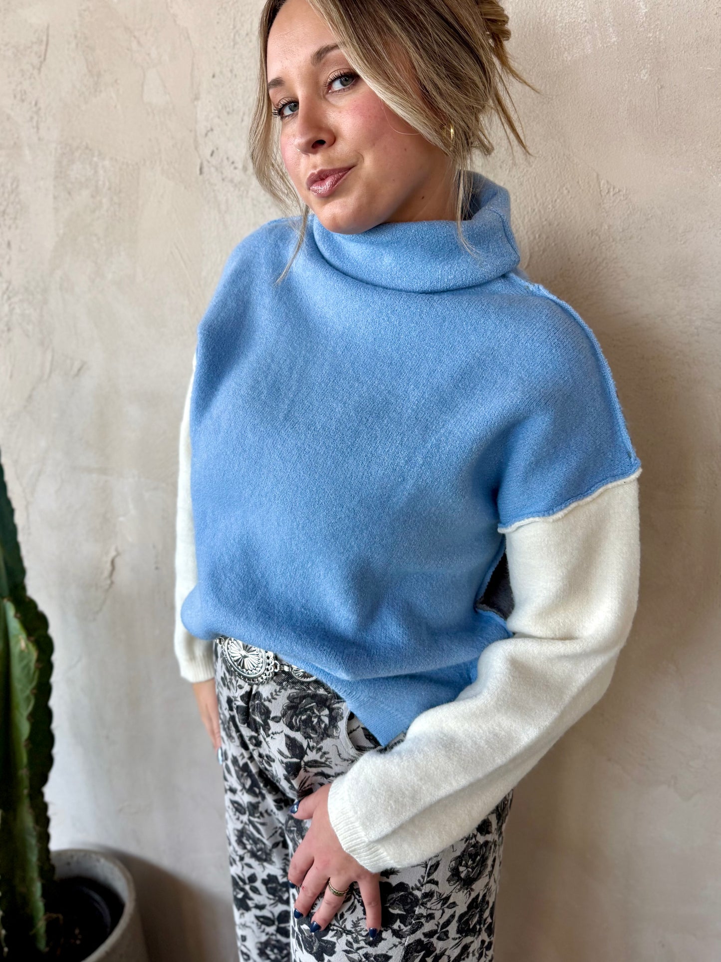 Coastal Fog Turtleneck