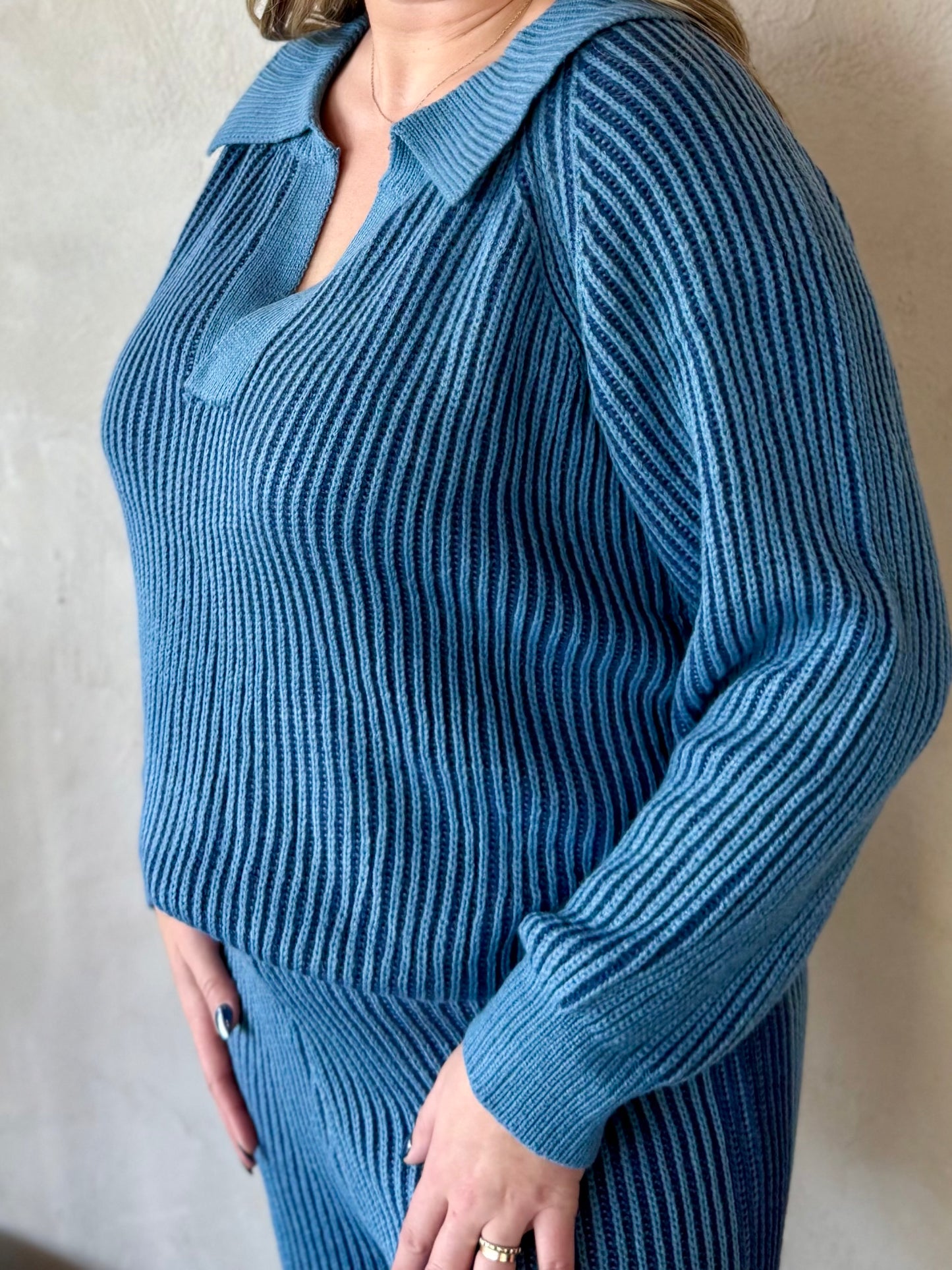 Blue Hour Sweater Top
