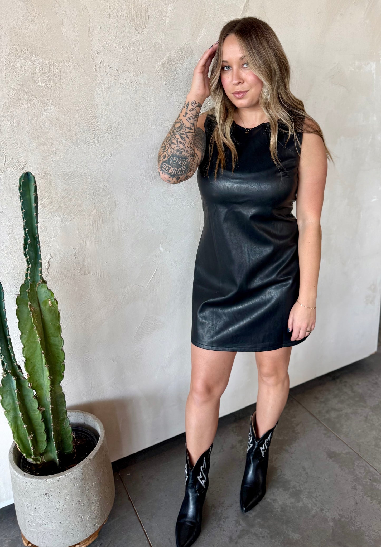 Stormy Nights Mini Dress