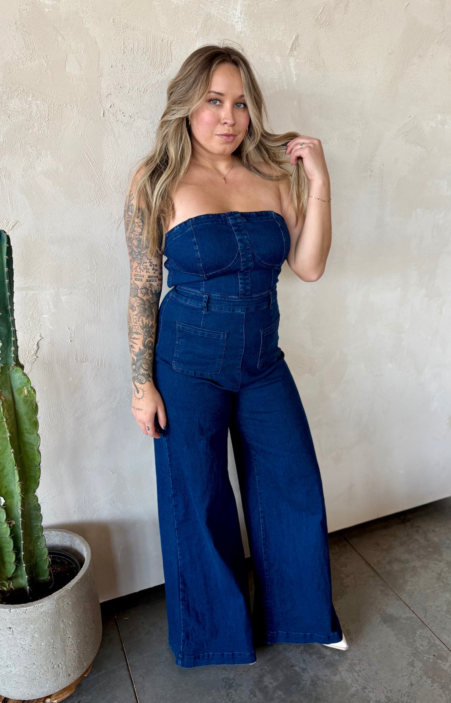 Fireside Flare Jumpsuit