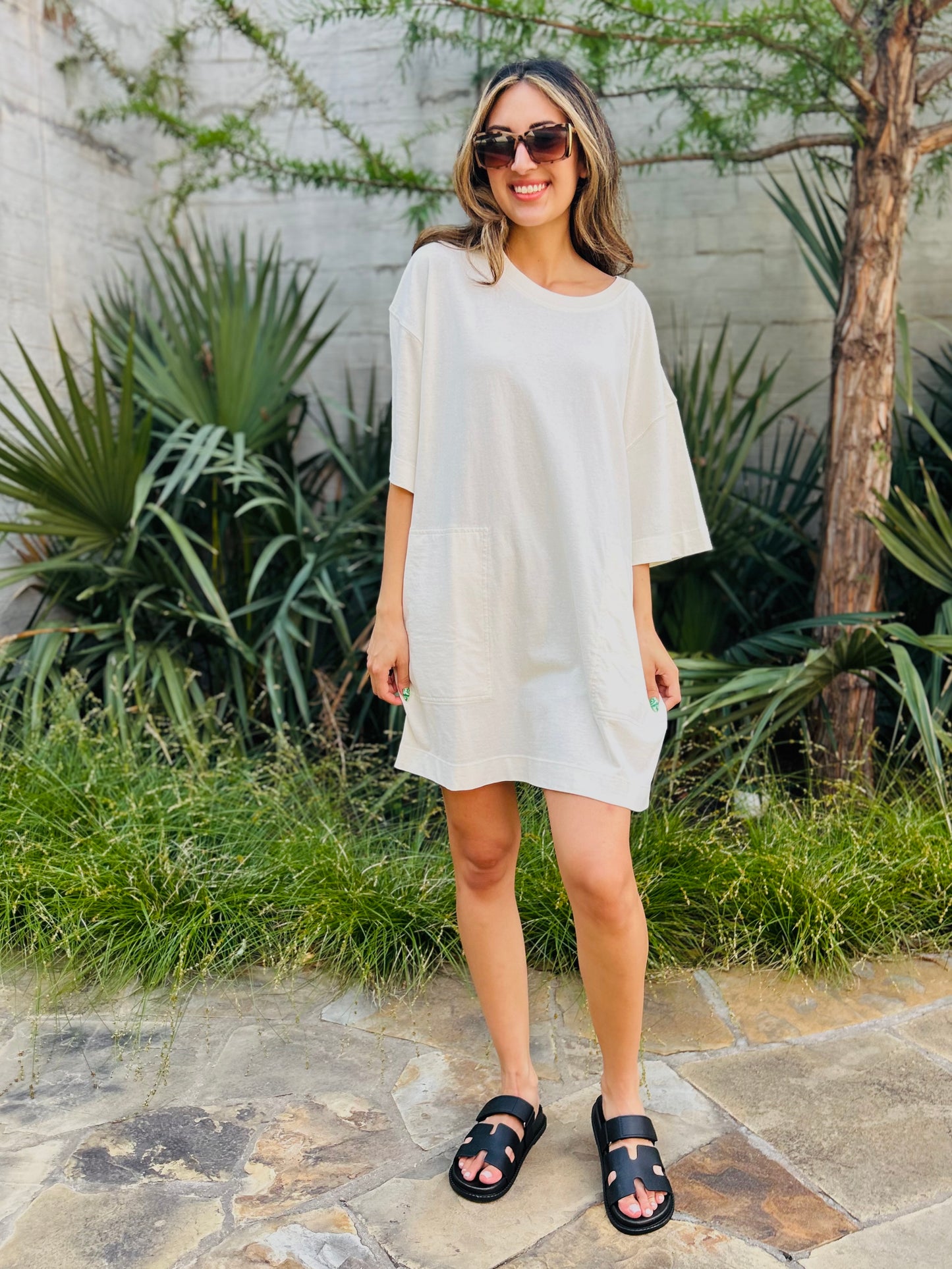 White Sands T-Shirt Dress
