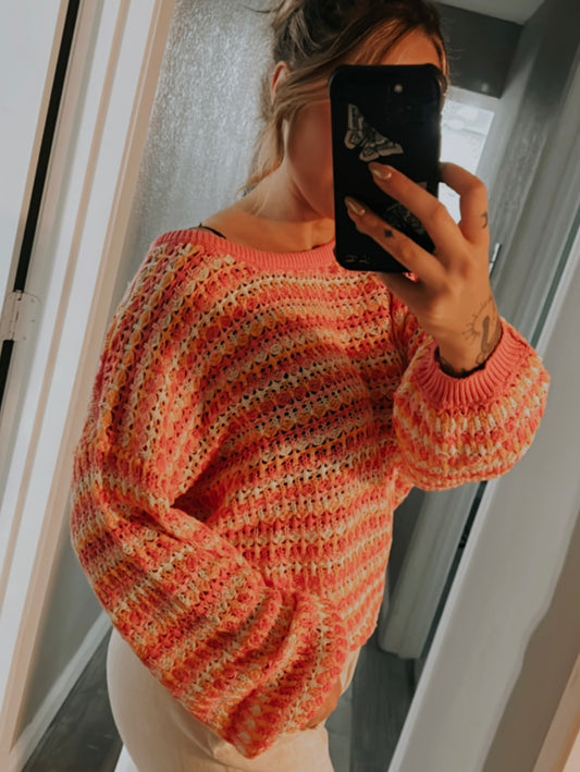 the PARADISE sweater