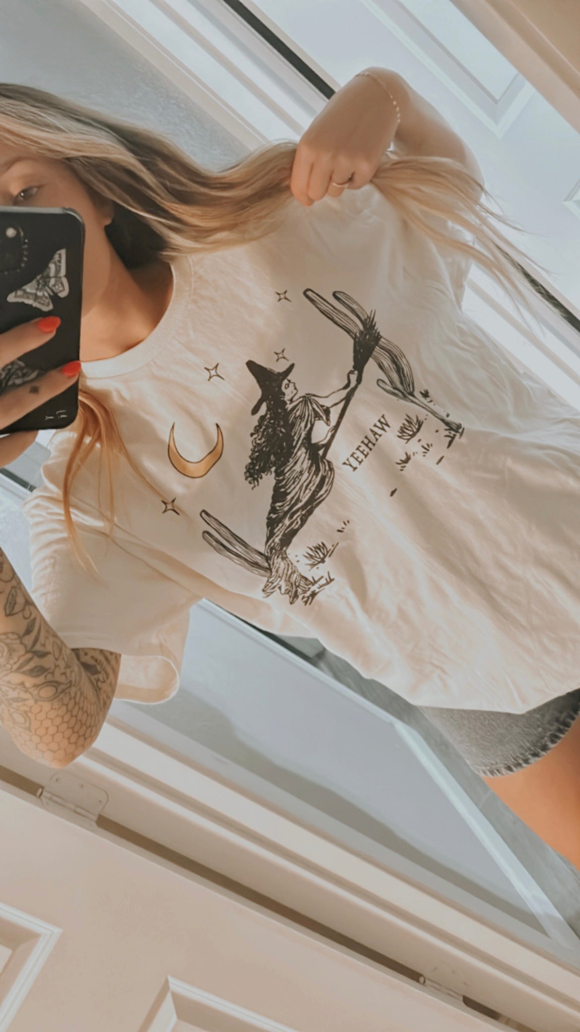 yeehaw WITCHES tee