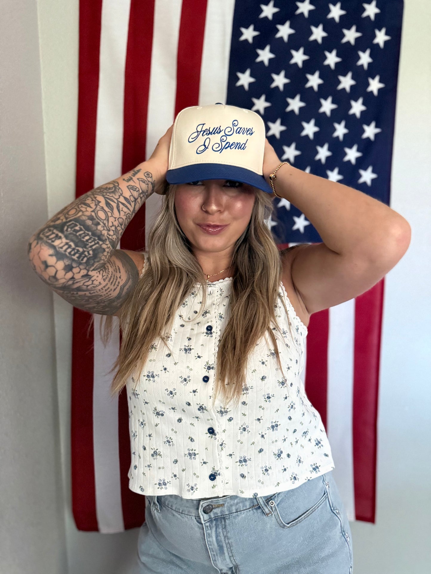 Jesus Saves... Hat