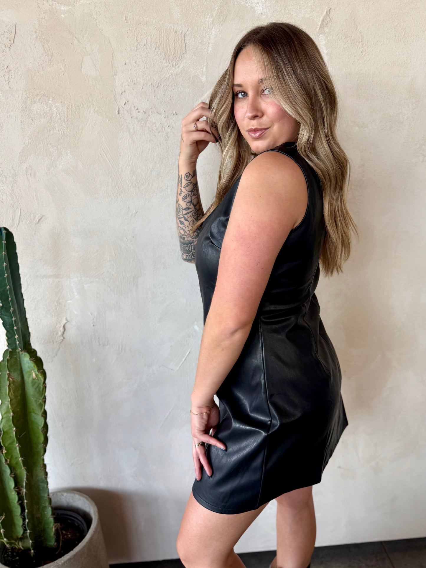 Stormy Nights Mini Dress