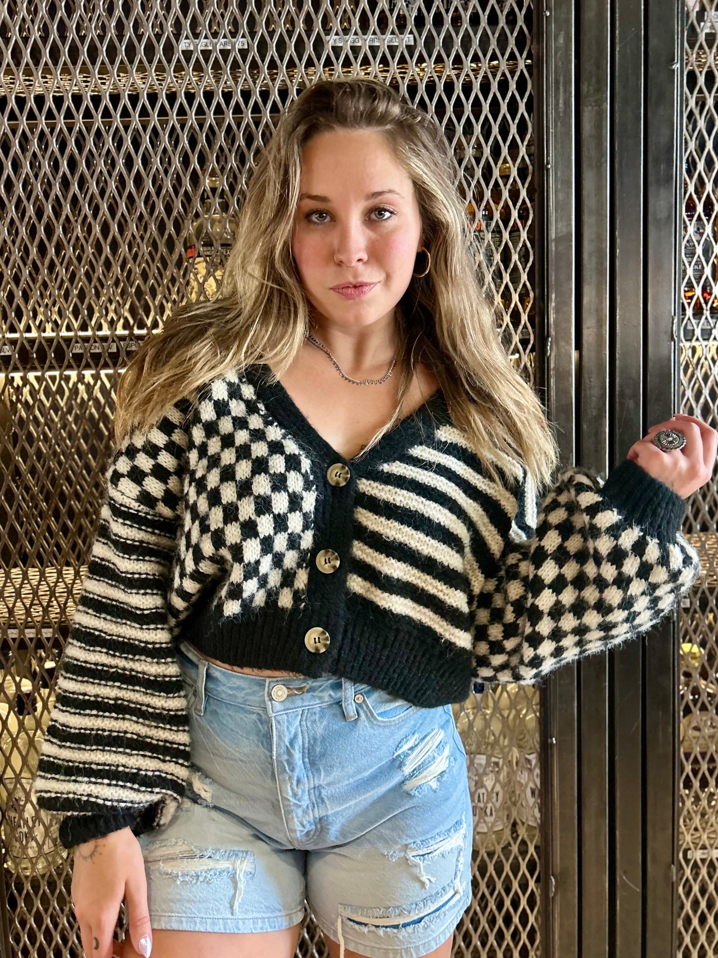 the RACEWAY cardigan