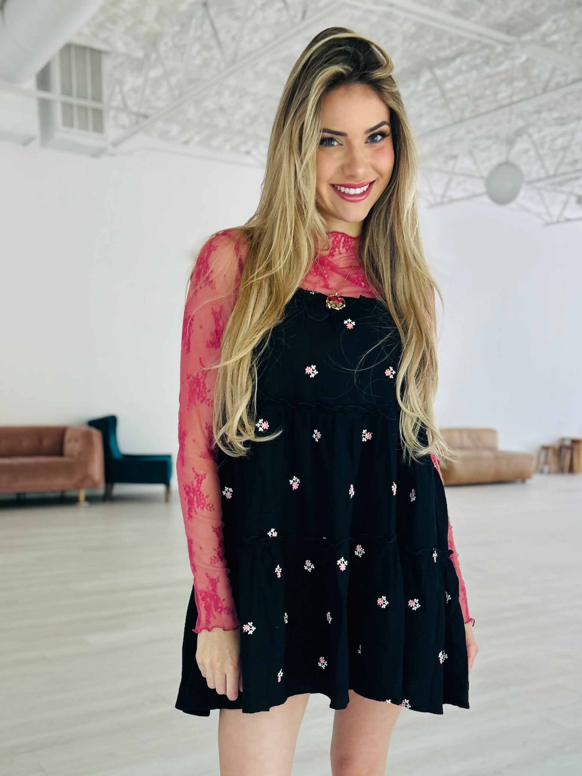 Rosey Babe Mini Dress – TEXAS RAIN SHOP + STUDIO Rosey Babe Mini Dress – TEXAS RAIN SHOP + STUDIO