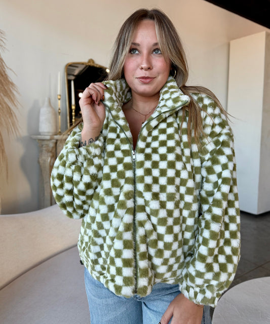 Checker Babe Jacket