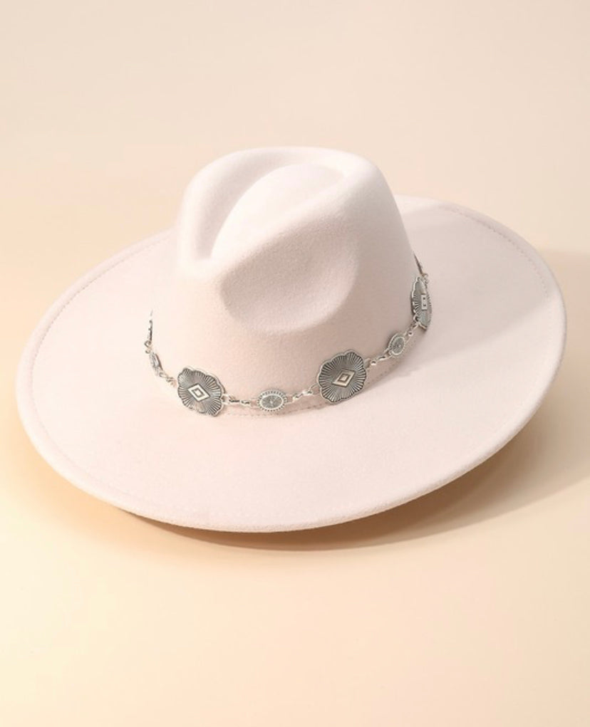 Wide Brim Western Fedora
