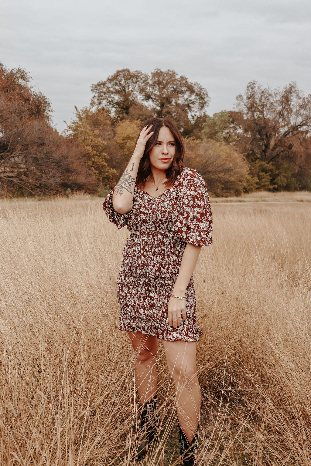 Floral Mini Dress