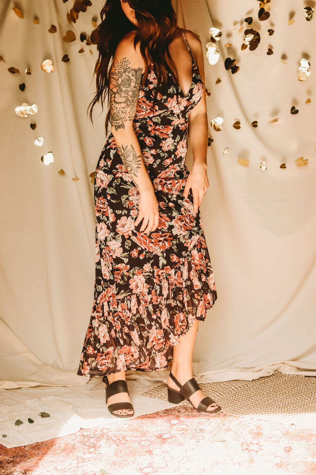 Floral Dreams Midi Dress