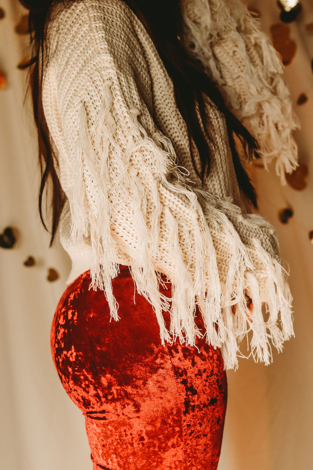 Frayed Fringe Sweater