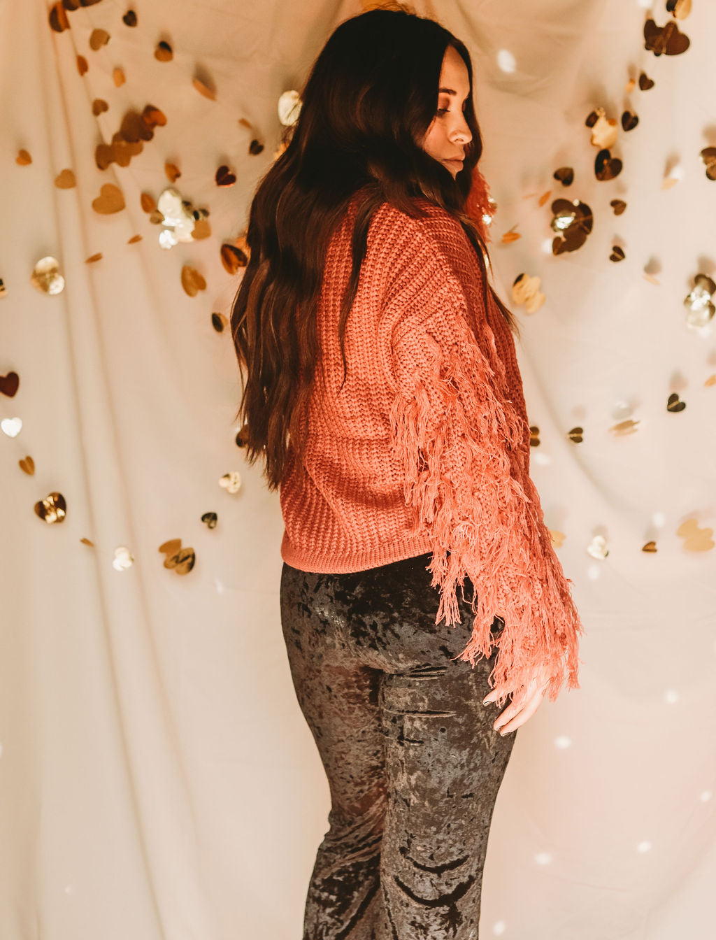 Frayed Fringe Sweater